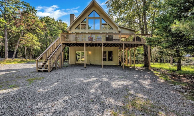 Lake Harmony Casa | 2 Spectacular Chalet's Next Door- Sauna, Hot Tubs, Fire Pits, Pool Table, Arcade
