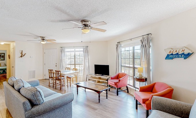 Surf Side Shores Casa | 2-story home near the beach with deck, outdoor shower, W/Ds, 2 kitchens