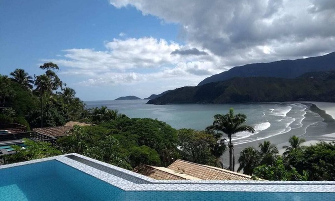 Praia de Barequecaba Casa | 2-suite house - view, heated infinity pool