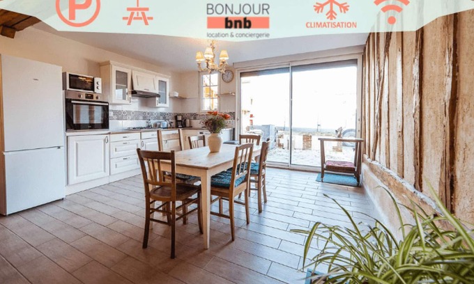 Bucheres Apartamento | 2 three-room apartments + large garden + parking