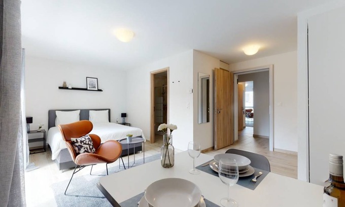 Aigle Apartamento | 20 m² Estudio ∙ 1 habitación ∙ 2 huéspedes