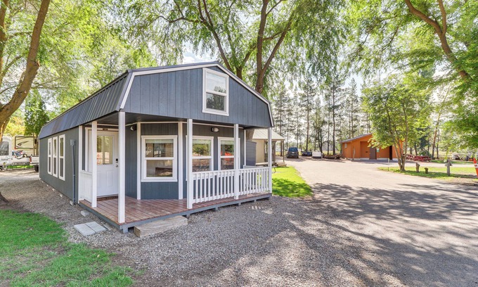 Columbia Falls Cabaña | 20 Mi to Glacier Natl Park: Pet-friendly Cabin