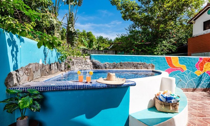 Junquillal Casa | 200 steps from the beach! Private 3BR Pool AC Wifi