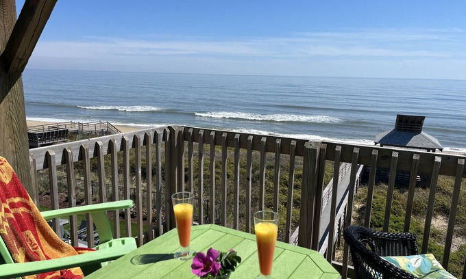 Duck Condominio | 2025: Truly Oceanfront. The Penthouse in Duck, has Amazing Ocean Views!