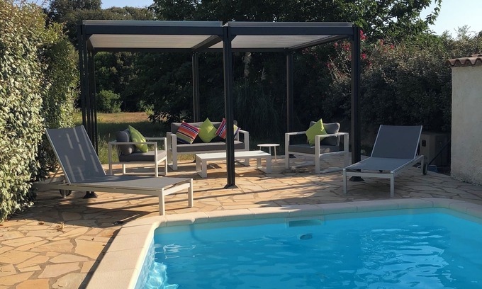 Porto-Vecchio Casa | Hermosa ubicación tranquila piscina climatizada - jardín - horno de lino de 2 dormitorios