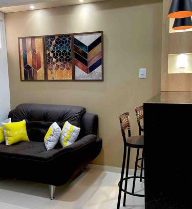 Fatima Apartamento | 207 apto 2qtos Lindo com garagem 3km da COP 30 e 2km da Basilica Santuario facil acesso aos principais pontos turisticos