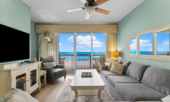 Miramar Beach Condominio | 208 Celadon Beach Free Beach Service for FOUR! 2BR/2BA and Custom Bunk Room!