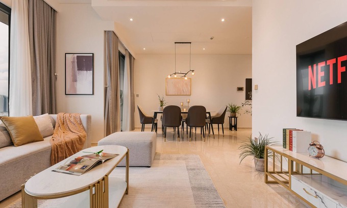 Da Kao Apartamento | 23thFloor L81 view 3BR in The MarQ 6star Condo w FREE Pool Gym
