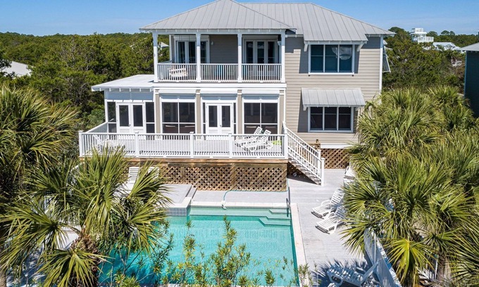 Gulf Trace Casa | 25% SALE Thru FALL~HIGH TIDE~Gulf View~Heated Pool~Beach Gear~Gulf Trace~Beach