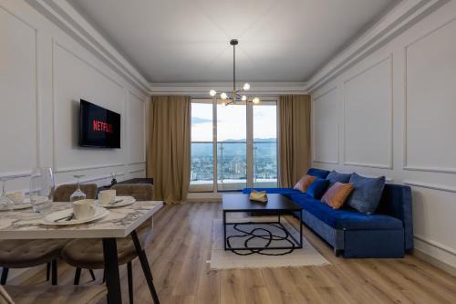 Skopje Region Apartamento | 26th Floor 1BR Apt, Pool & Spa, Gym, Free Parking