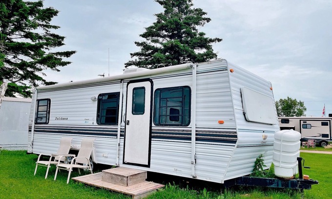 Cape Egmont Casa | 27’ cozy trailer in a serene campground with breathtaking south shore of PEI