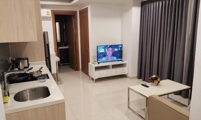 South Pattaya Apartamento | 2BDR in Water Resort close to WalkingStreet