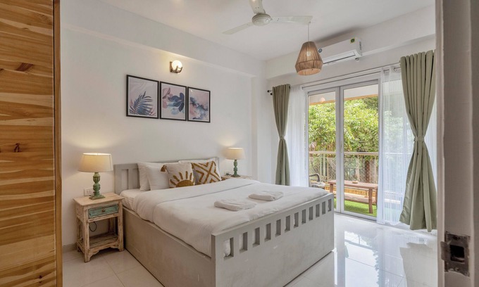 Anjuna Apartamento | 2bhk Luxurious flat Leo near Beach @Anjuna Vagator