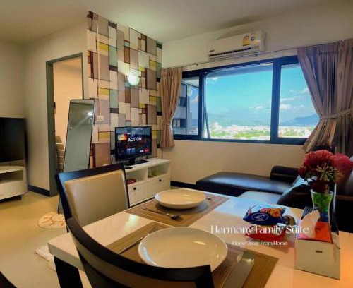 Hat Yai Apartamento | 2BR Charming Family Suite