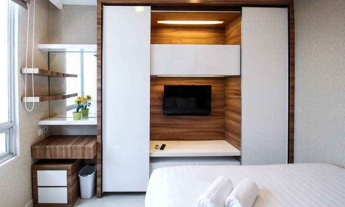 Kuningan Apartamento | 2BR Deluxe Denpasar Residence Apartment By Travelio