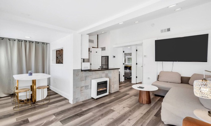 Seaside Heights Casa | 2BR Modern Coastal Home w/ Firepit & Beach Passes| Stylish Bayside Retreat