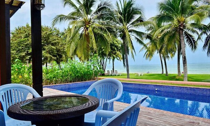 Nong Kae Apartamento | 2Br muy bien decoradas con vistas al mar 042