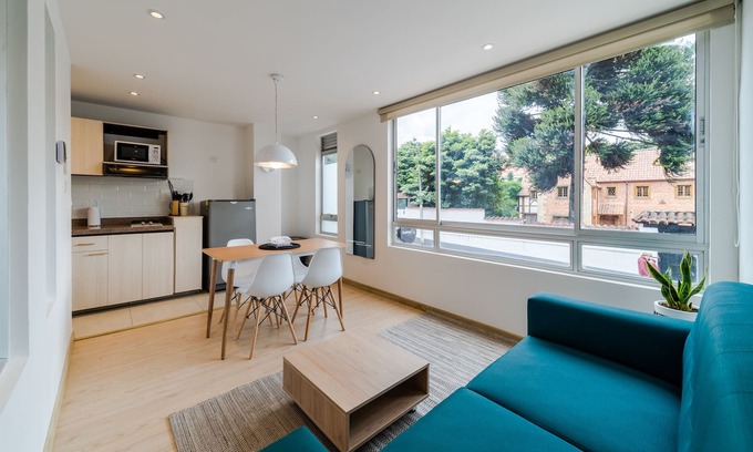 Financial District Apartamento | 2BRR Cozy Apartment in Zona G with Laundry Facilities + Wifi