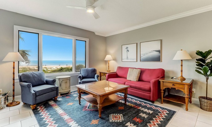 Fernandina Beach Condominio | 2nd-Floor Turtle Dunes Unit with Breathtaking Views