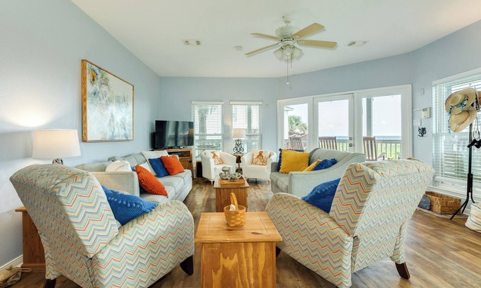 Pointe San Luis Casa | 2nd Row Pet Friendly Home w/ Great Views, 2 Decks, Nearby Dune Walkover