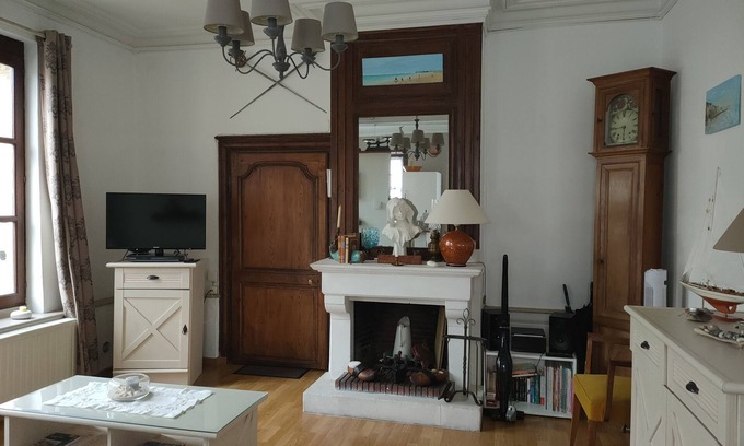 Dieppe Apartamento | 2P. toda comodidad-48m2 + jardín. Playa, puerto, tiendas y castillo a 5 minutos a pie