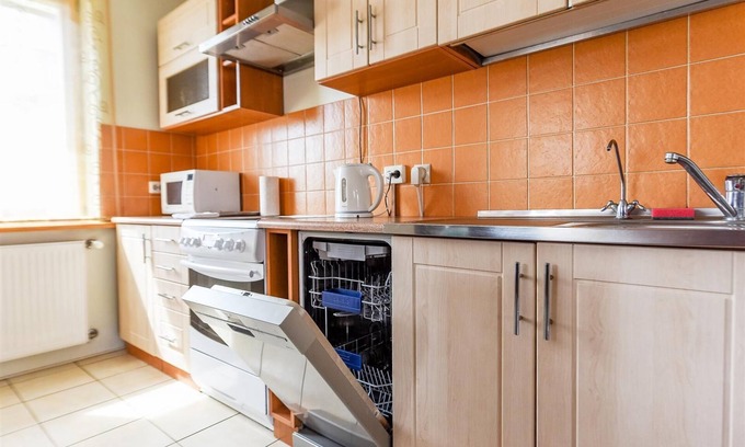 Druskininkai Casa | 3 dormitorios, 2 baños Casa de vacaciones con jardín