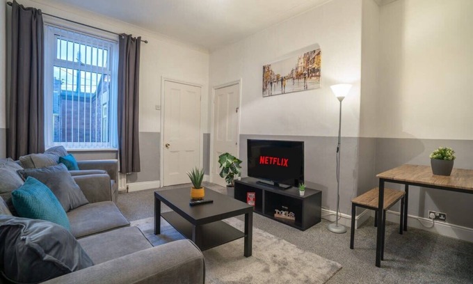 Gateshead Apartamento | 3 Bed-Free Parking-Close to City