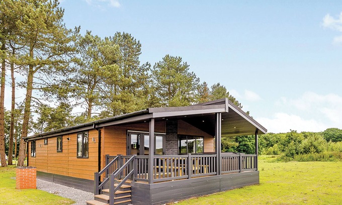 Woodhall Spa Chalet De Esquí | Alojamiento de 3 habitaciones en Woodhall Spa