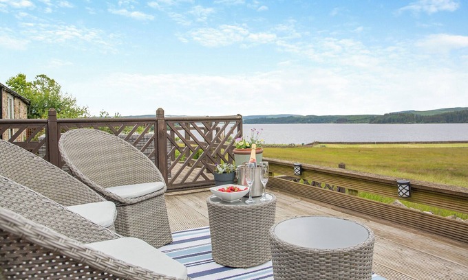 Hexham Cabaña | Alojamiento de 3 habitaciones en Yarrow Moor, near Bellingham
