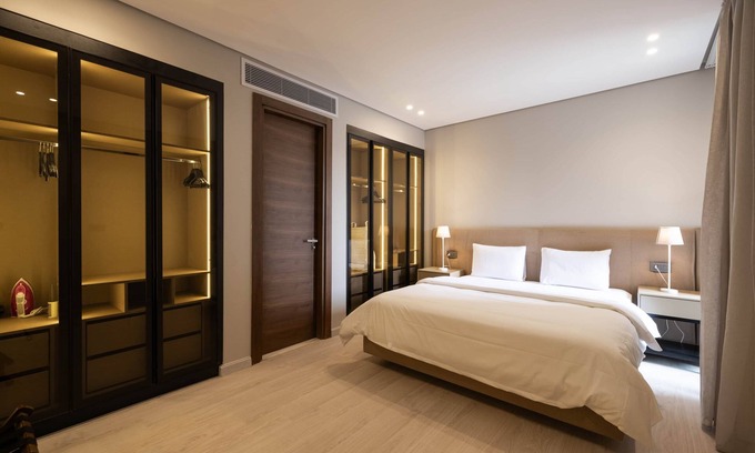 New Cairo Casa | 3-Bedroom Apart with Garden Views & Balcony SF