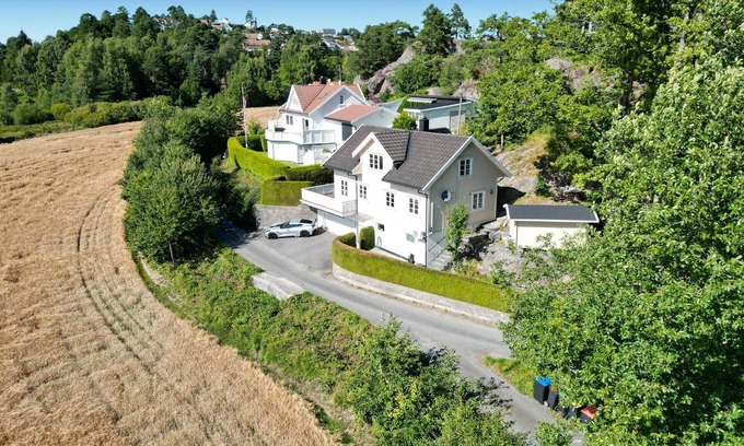 Grimstad Casa | Hermosa casa de 3 habitaciones en Fevik