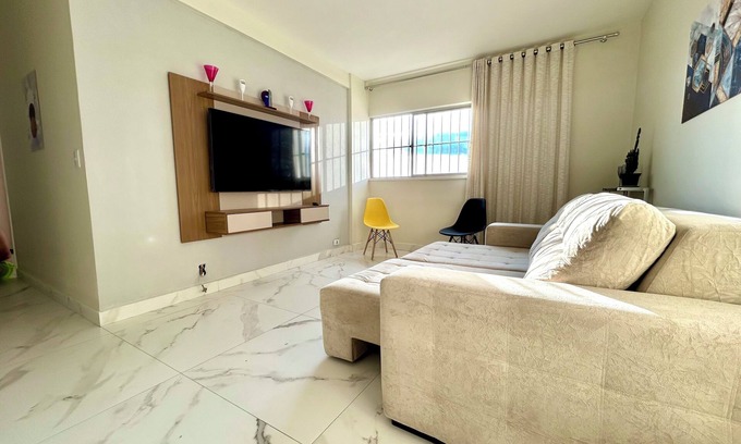 Setor Bueno Apartamento | 3 bedroom apartment or 2 bedrooms with office in Setor Bueno near Videira church