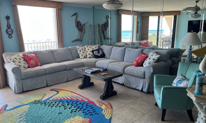 Orange Beach Condominio | 3-bedroom condo on the second floor in charming Orange Beach