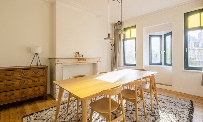 Sint-Gillis Apartamento | Dúplex de 3 habitaciones en la zona de moda del centro de Bruselas