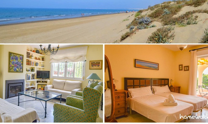 Urbanizacion Costabella Chalet De Esquí | Casa vacacional de 3 dormitorios a lado de la playa en Costabella, Marbella