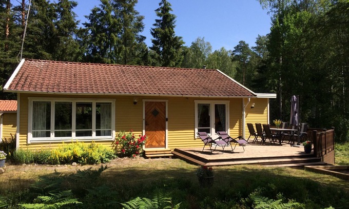 Vittsjo Cabaña | 3 bedroom house by forest and lake