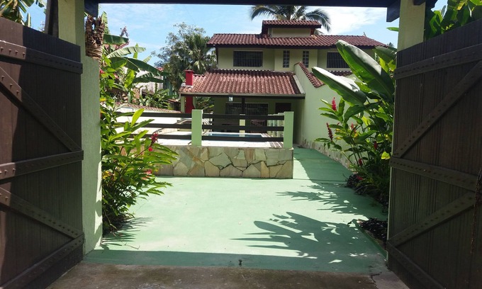Caraguatatuba Casa | 3 Bedrooms *Cond. Closed Verde Mar *Próx. Cocanha Beach *Swimming pool *Wiffi