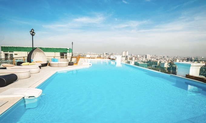 Phuong 6 Apartamento | Apartamento de lujo de 3 habitaciones, piscina Skyline, a 1 km del mercado Ben Thanh