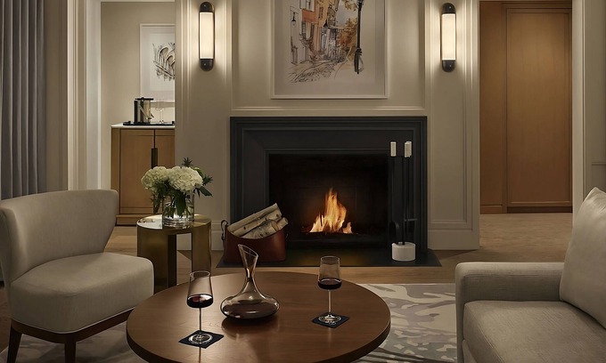 Back Bay East Hotel | 3 Classic Fireplace Suite at The Newbury Boston!
