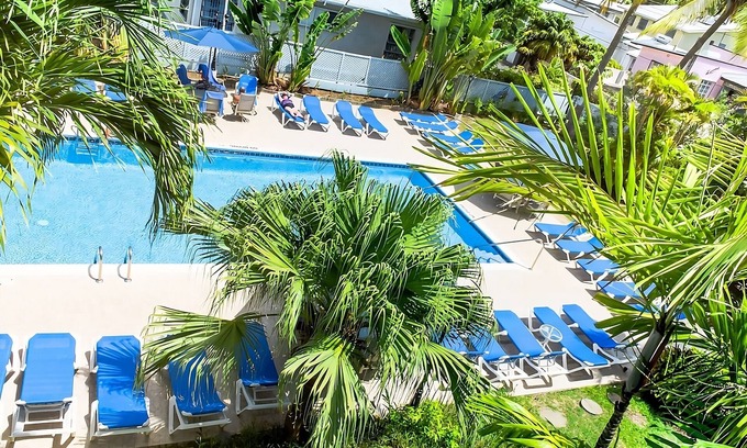 St. Lawrence Gap Hotel | 3 Contemporary Rooms Minutes Away from Bottom Bay! FREE Parking, Outdoor Pool!