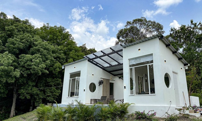 Villeta Cabina | 3 Espacios independientes, piscina, cerca al pueblo