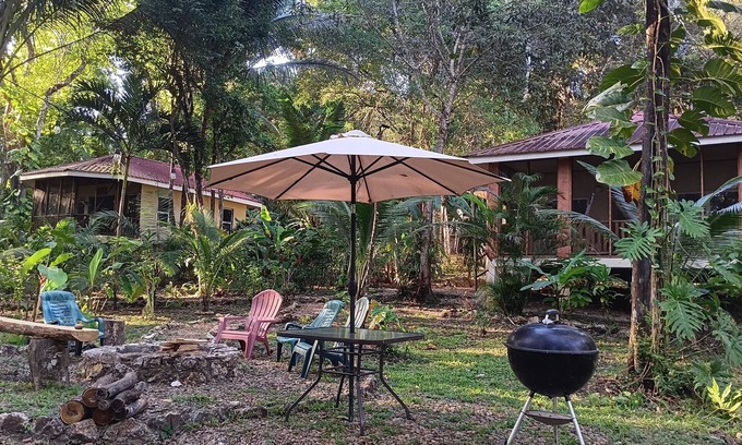 San Ignacio Casa | 3 Family Cottages -7 beds~AC~ Screened balcony~ Breakfast and dinner onsite.