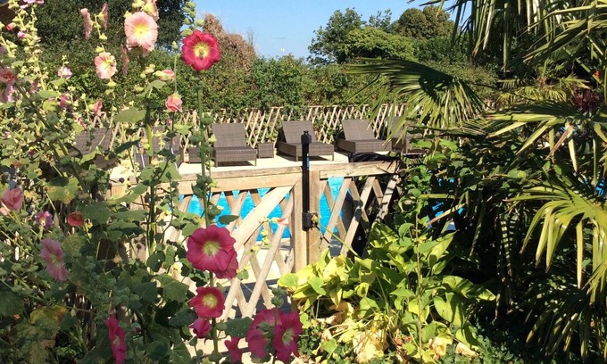 Argouges Casa | 3 casas de joyería con piscina a 20 minutos del Mont Saint Michel