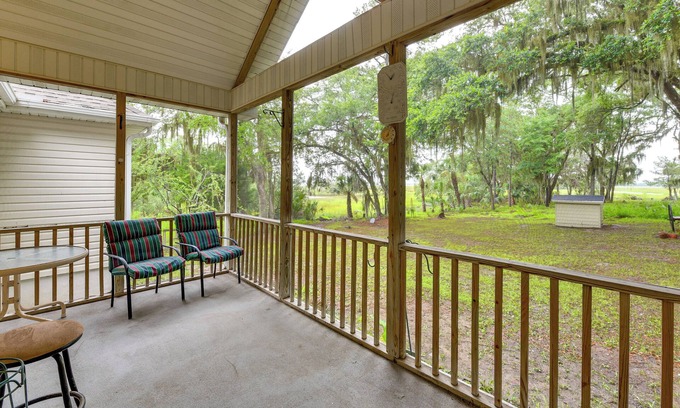 Beaufort Casa | 3 Mi to Historic Dtwn: Family Retreat in Beaufort!