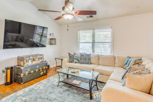 Little River Casa | 3 Mi to Ocean Home with Deck in Little River!