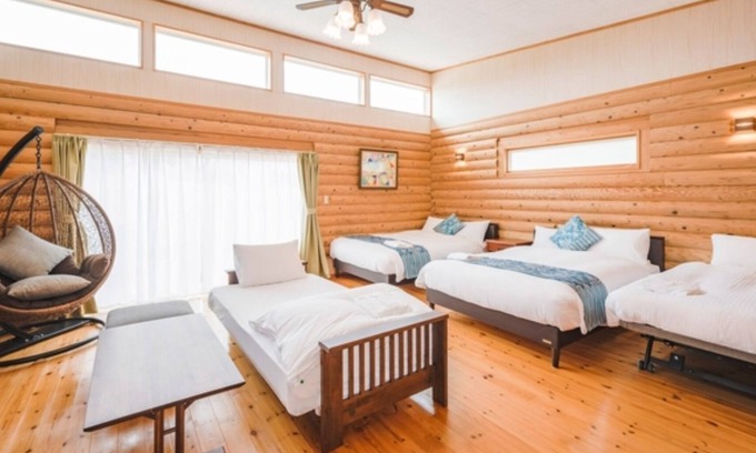 Miyakojima Casa | 3 nights Log house with outdoor jacuzzi 4 beds / Miyakojima Okinawa