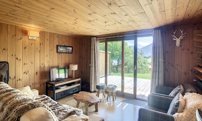 Combloux Apartamento | 3 pièces, piscine intérieure, parking, proche centre à Combloux - FR-1-560-27