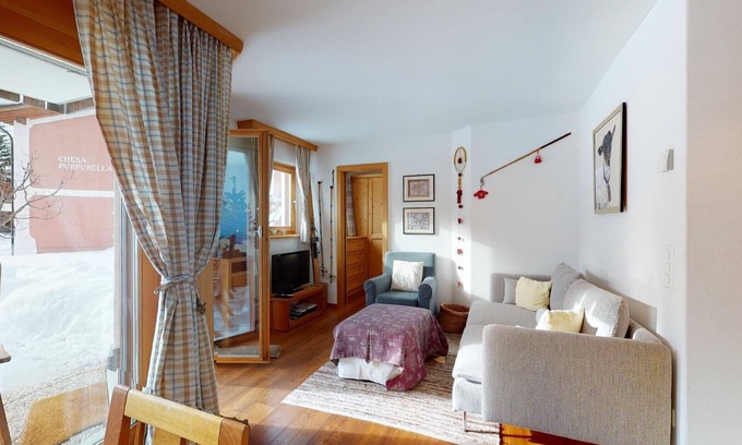 Celerina-Schlarigna Apartamento | Apartamento de 3 piezas en la planta baja con aprox