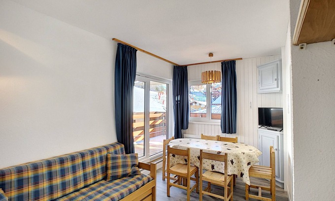 Les Bruyeres Apartamento | Apartamento 3 piezas, 6 pers en Bruyères - Mascotas permitidas, parking y balcón
