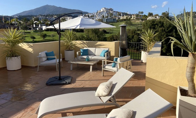 Benahavis Apartamento | 3 Rooms with Huge Rooftop Solarium With See View